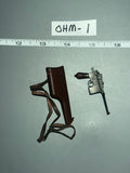 1/6 Scale WWII Chinese WWII German Mauser BroomHandle Pistol - Minitimes