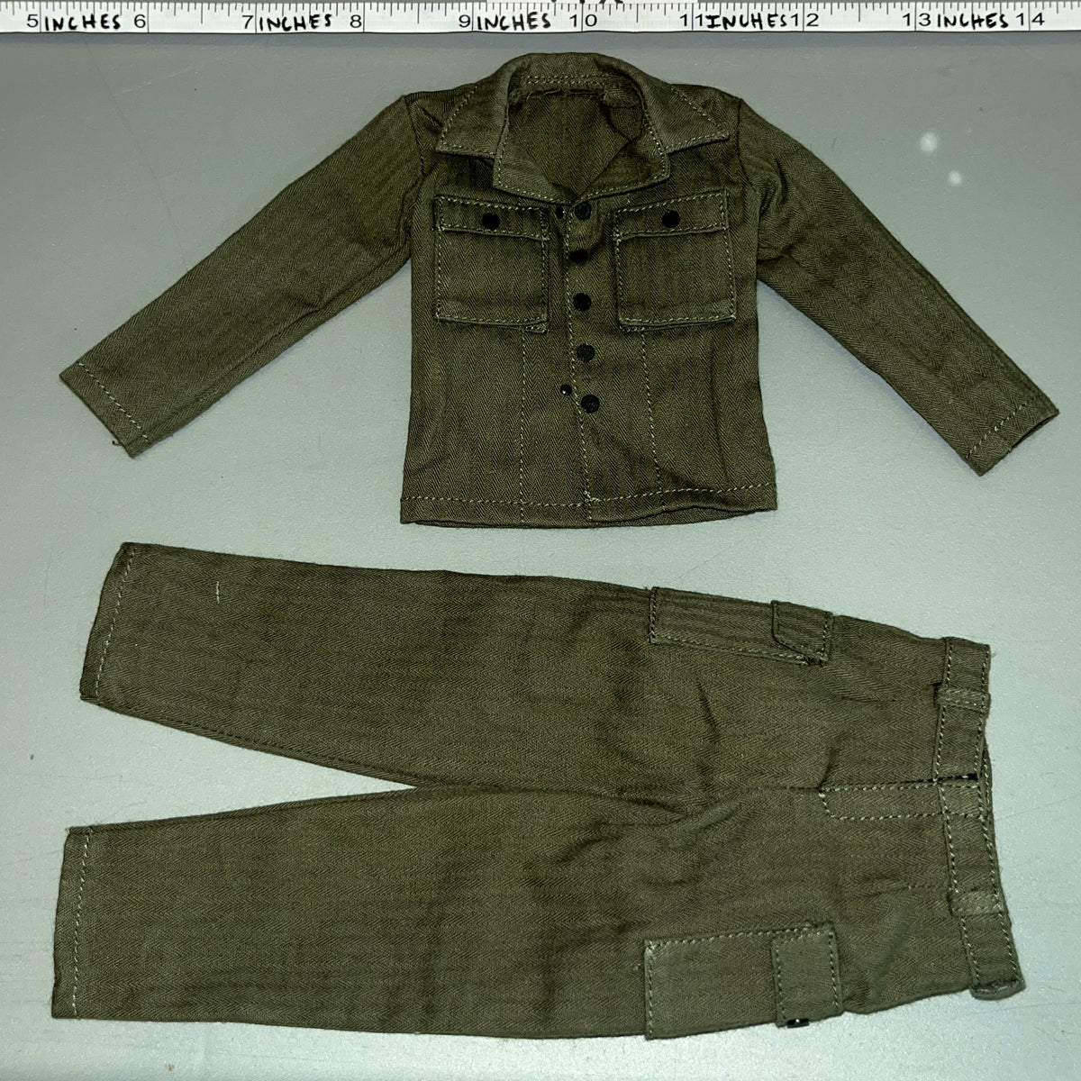 1:6 Scale WWII US HBT Uniform - Ranger Medic Wade - Facepool – Zhukov's ...