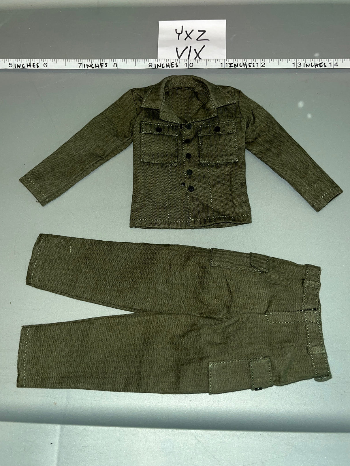 1:6 Scale WWII US HBT Uniform - Ranger Medic Wade - Facepool