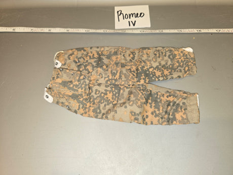 1/6 Scale WWII German Erbsenmuster Pea Dot Camouflage Pants - Romeo IV