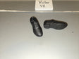 1/6 Scale Modern Black Dress Shoes - Victor VII