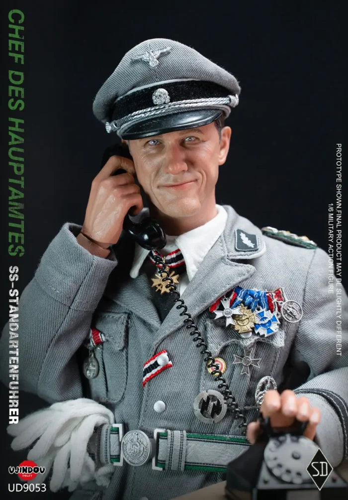 *Preorder* 1/6 Chef Des Hauptamtes SS-Standartenfuhrer (Hans Landa, Inglourious Basterds) - Ujindou
