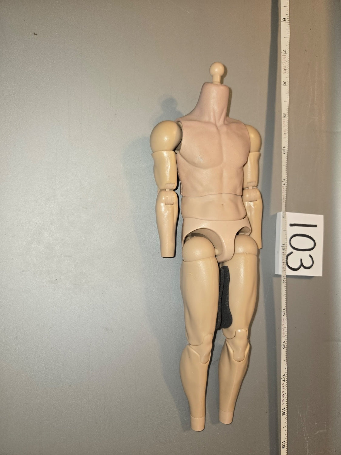 1/6 Scale Nude Male Action Figure Body - 103