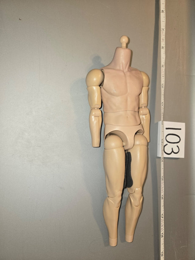 1/6 Scale Nude Male Action Figure Body - 103