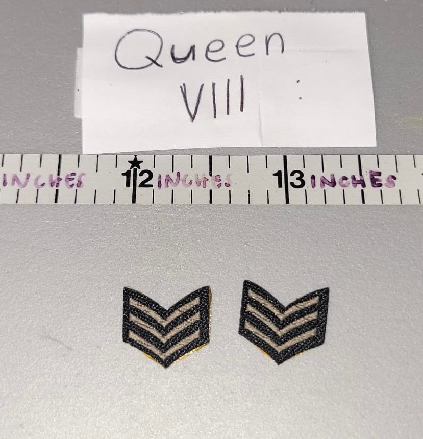 1/6 Scale WWII US  Rank Insignia