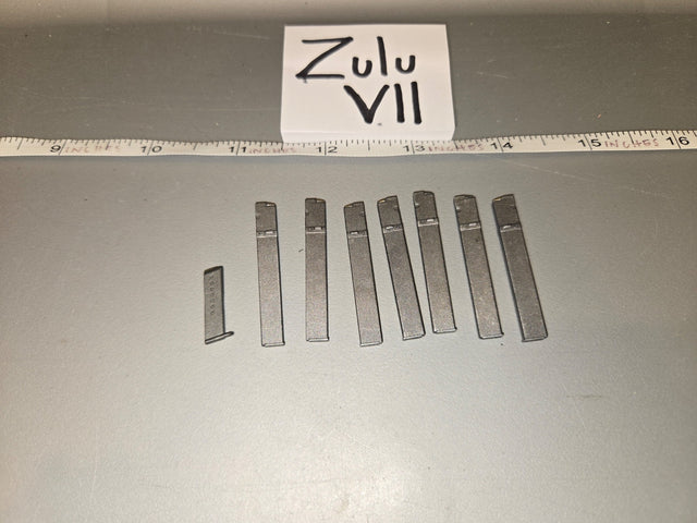 1/6 Scale Modern Pistol Magazine Lot - Zulu VII