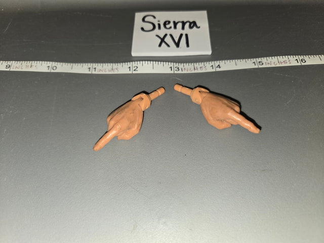 1/6 Scale Modern Era Pointing Index Finger Hands - Sierra XVI
