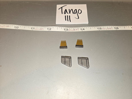 1/6 Scale WWII German Kar98k Stripper Clip and Magazine Lot - Tango III