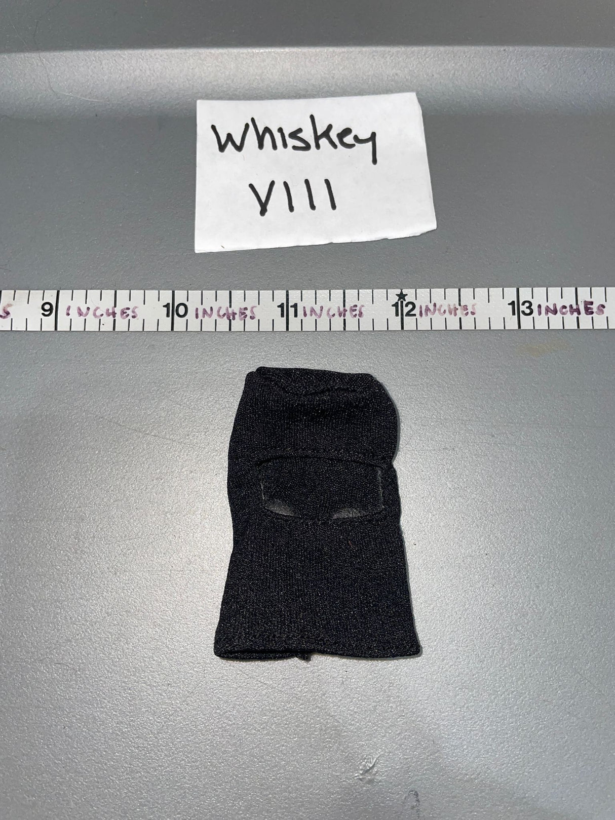 1/6 Scale Modern Era Black Balaclava Mask