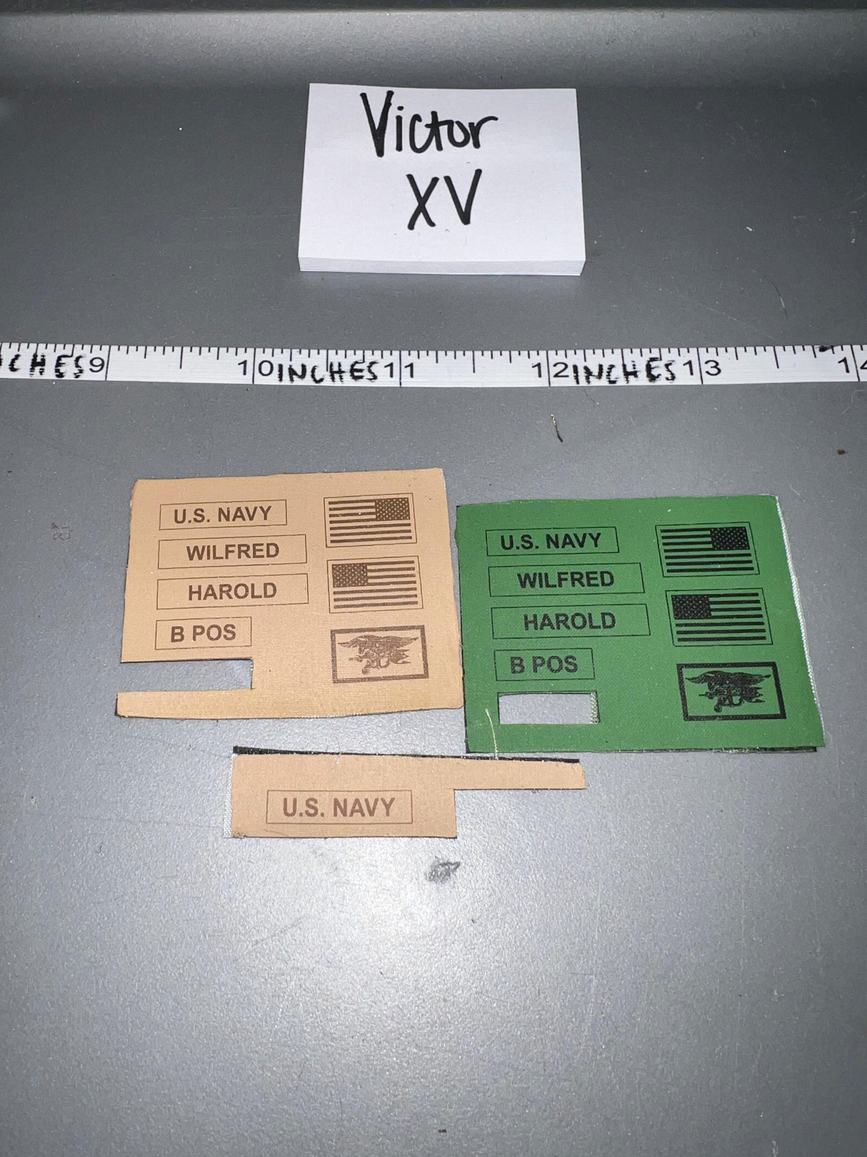 1/6 Scale Modern Patch Lot