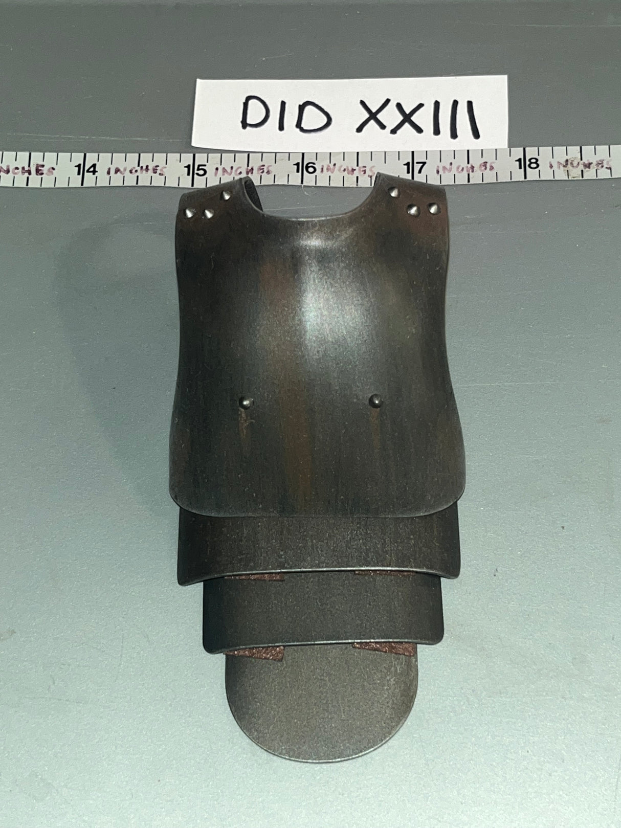 1/6 Scale World War One German Metal Chest Armor - DID MG08 Gunner 11015