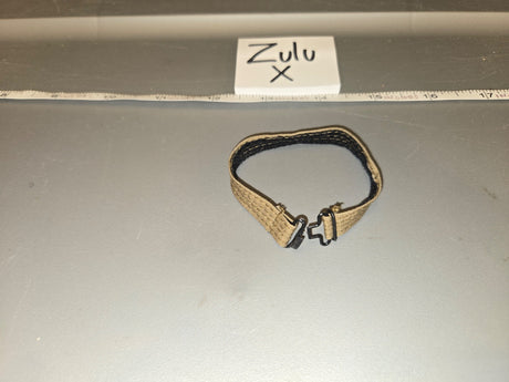 1/6 Scale Modern Era Tan Two Point Rifle Sling - Zulu X