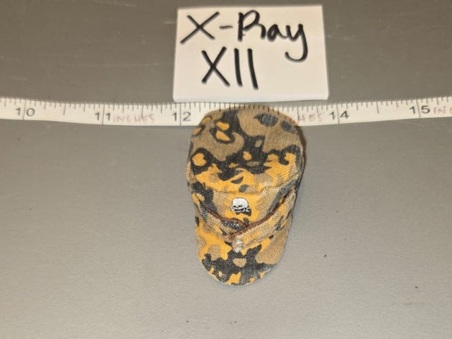 1/6 Scale WWII German Waffen Camouflage Field Cap - X-Ray XII