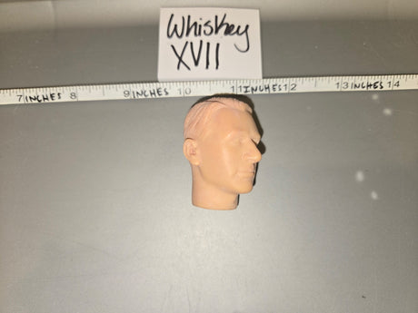1/6 Scale WWII German Unpainted Head Sculpt - Whiskey XVII