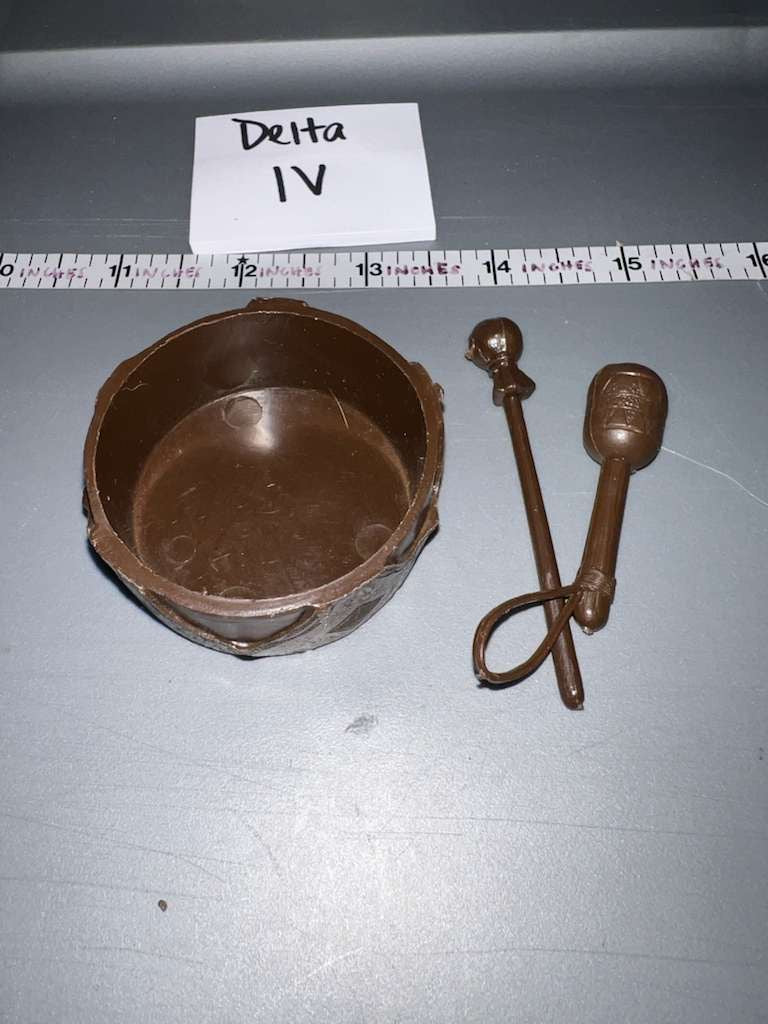 1/6 Scale Native American Western Era Drum - Johnny West