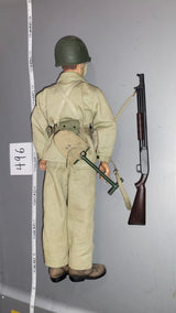 1:6 Scale WWII US Marine Shotgunner Dressed Figure - Dragon