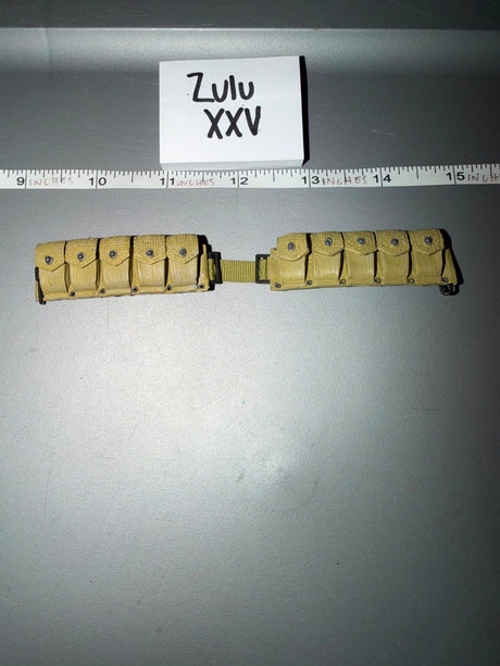 1/6 Scale WWII US M1923 Cartridge Belt