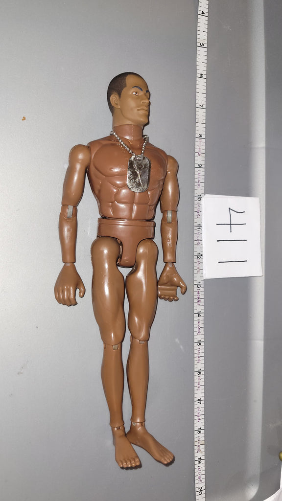 1/6 Scale Nude GI Joe Figure - African American