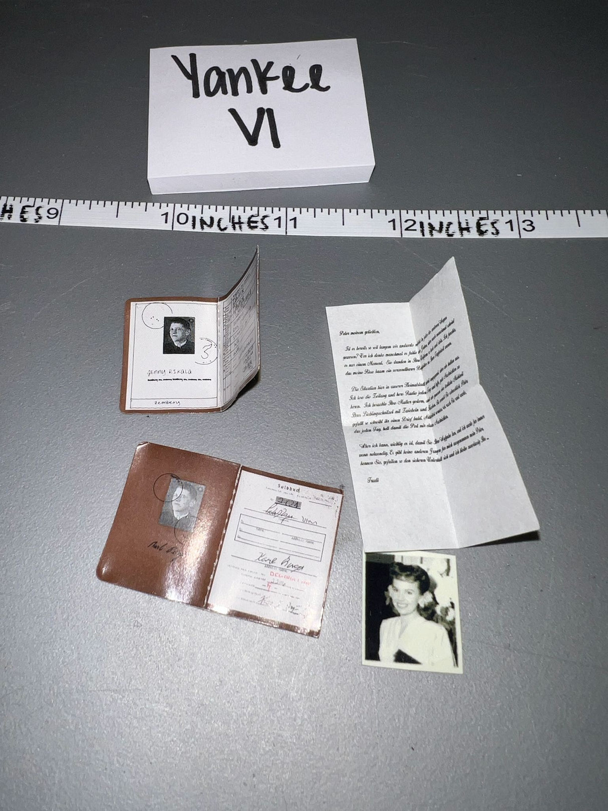 1/6 Scale WWII German Identity Documents