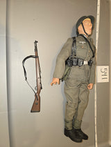 1:6 Scale WWII German Heer Infantry Dressed Figure - Dragon