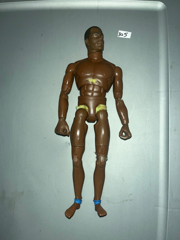 1/6 Scale Nude Super Articulated African American Figure