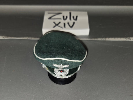 1/6 Scale WWII German Officer Visor Cap