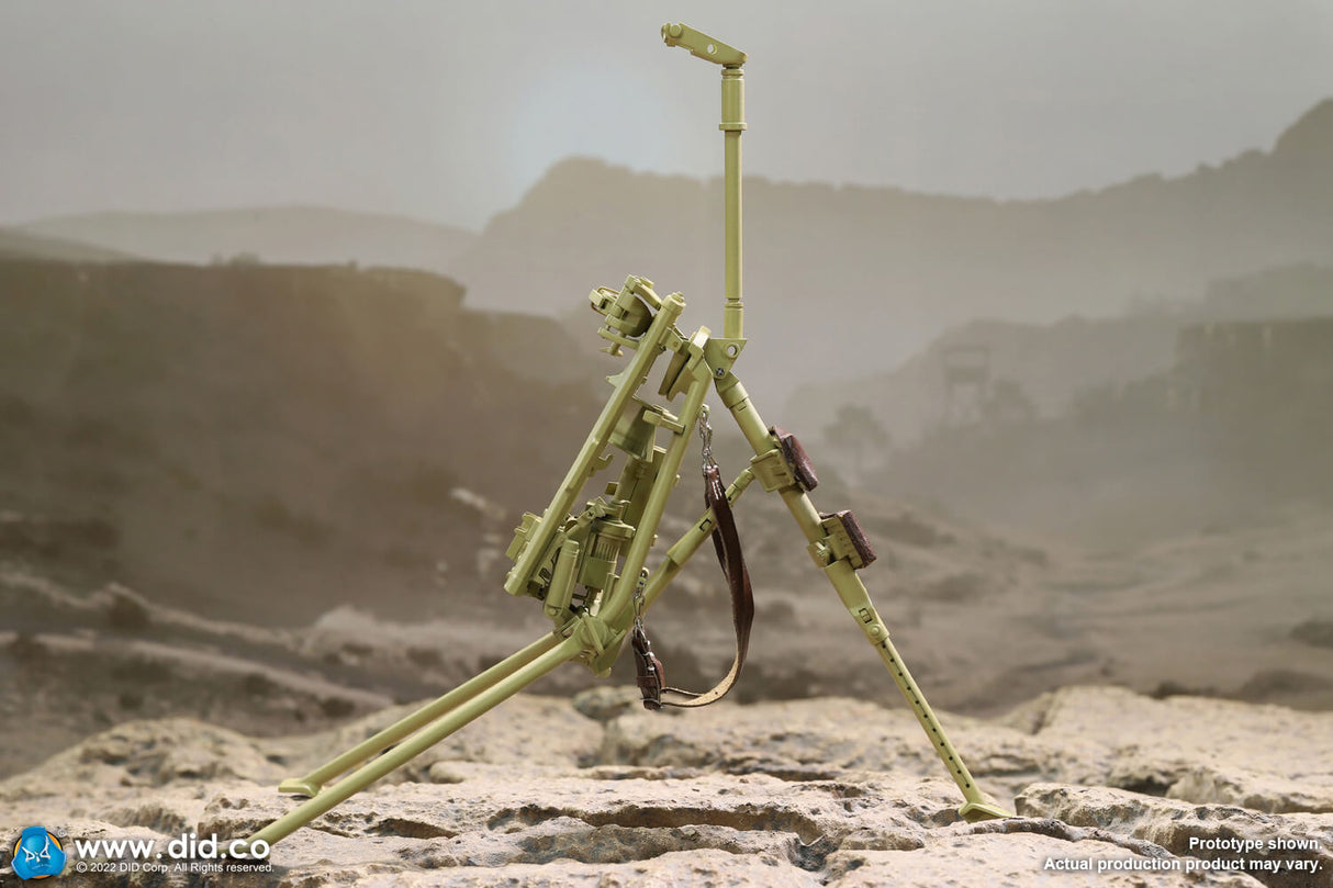 1/6 Scale Tripod for MG34 Yellow - NIB weapons Set DID E60069Y