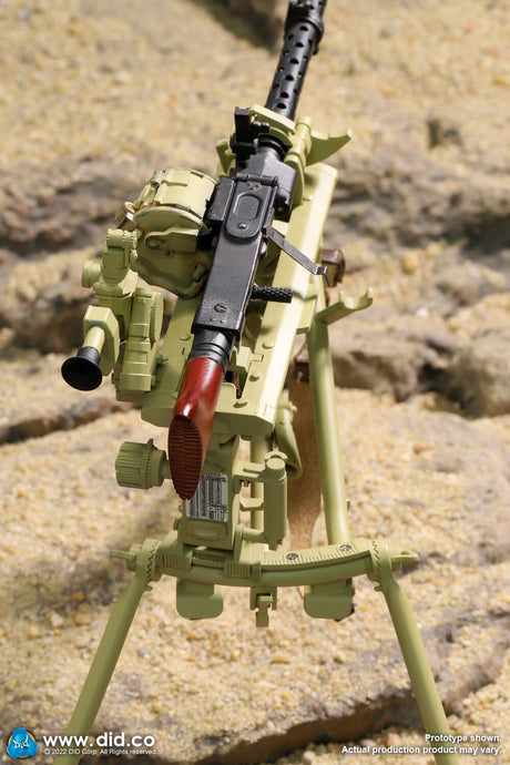 1/6 Scale Tripod for MG34 Yellow - NIB weapons Set DID E60069Y