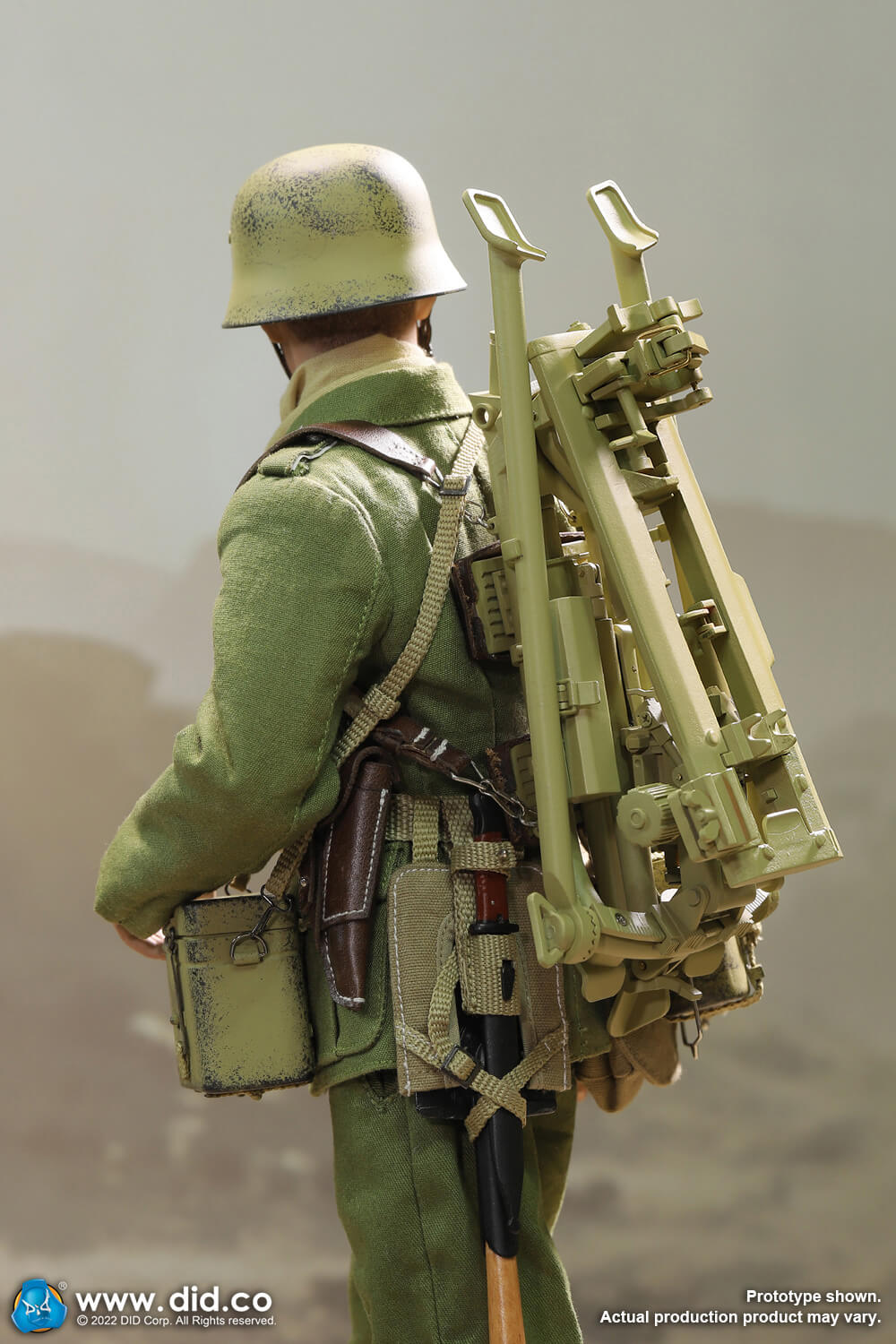 1/6 Scale Tripod for MG34 Yellow - NIB weapons Set DID E60069Y