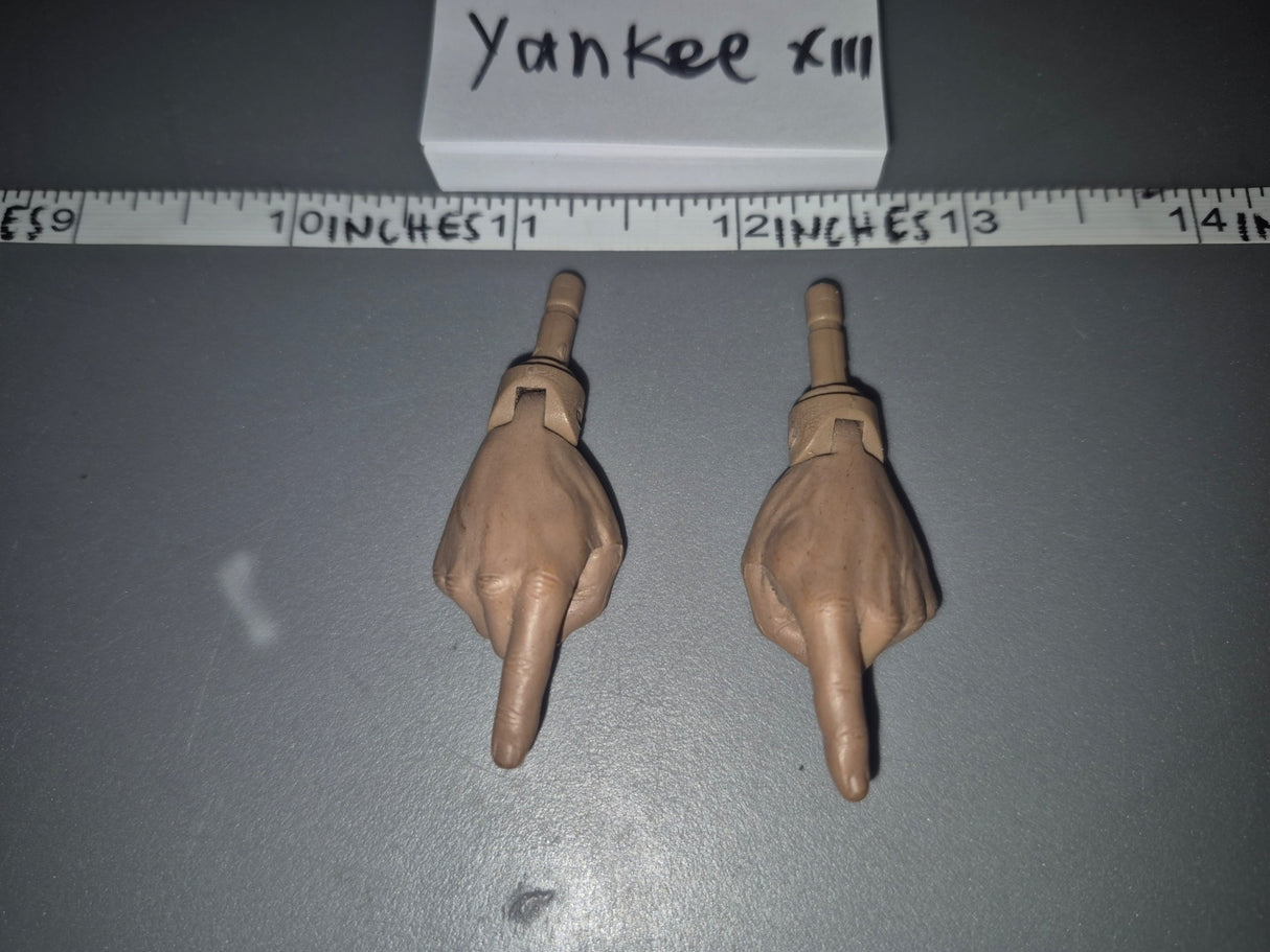 1/6 Scale Pointing Index Finger Hands Set
