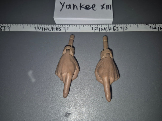 1/6 Scale Pointing Index Finger Hands Set