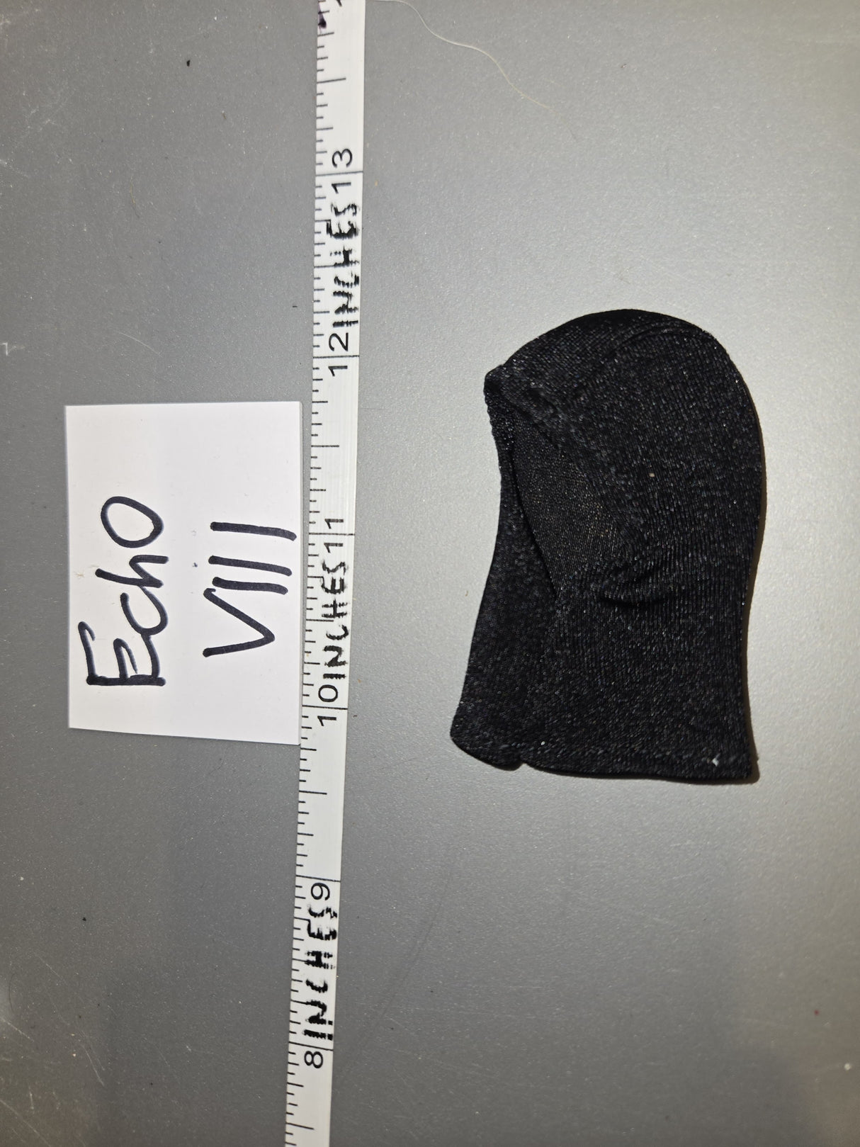 1/6 Scale Modern Era Black Balaclava Mask