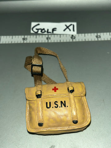 1/6 Scale WWII US USMC Navy Corpsman Medic Bag