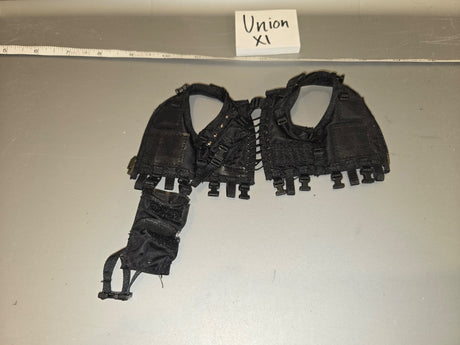 1/6 Scale Modern Era Tactical MOLLE Plate Carrier Vest - Union XI