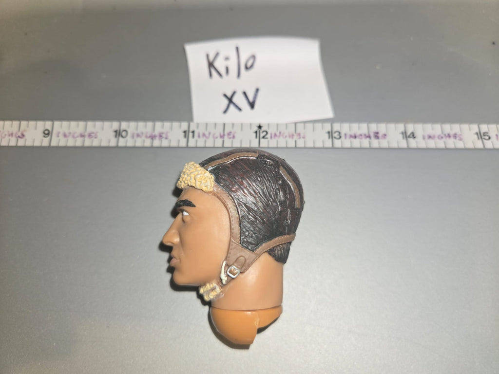1:6 Scale WWII US  Aviator / Pilot Head Sculpt