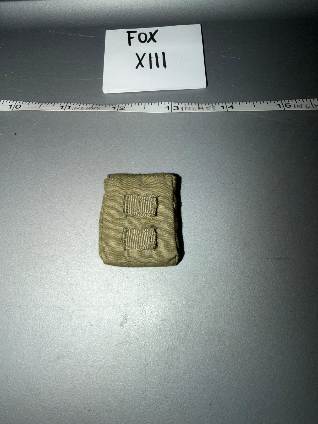1:6 Scale WWII German Gas Mask Cape Pouch