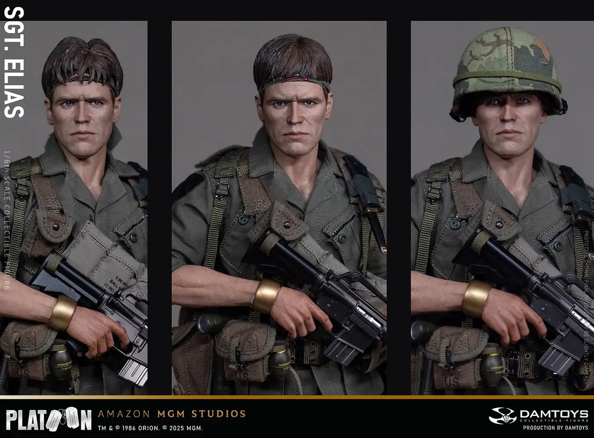 *Preorder* 1/6 Field Platoon Vietnam War U.S. Army Sergeant Elias DMS047 - DAMTOYS