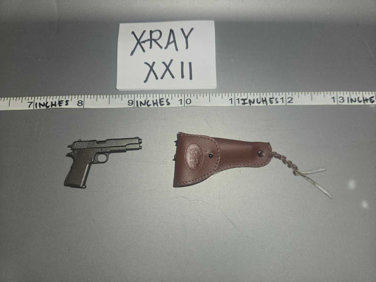 1/6 Scale WWII US .45 Pistol and Holster