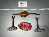 1/6 Scale Civil War Western Era Campfire Diorama Item
