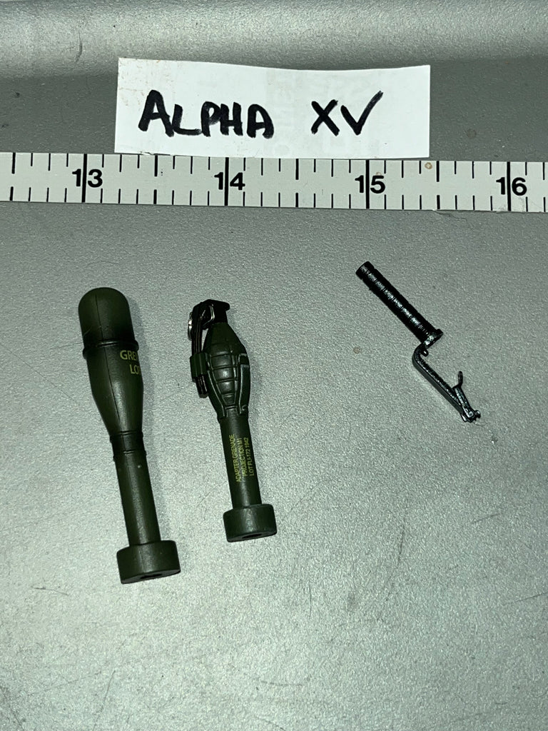 1/6 Scale WWII US Rifle Grenade Lot -