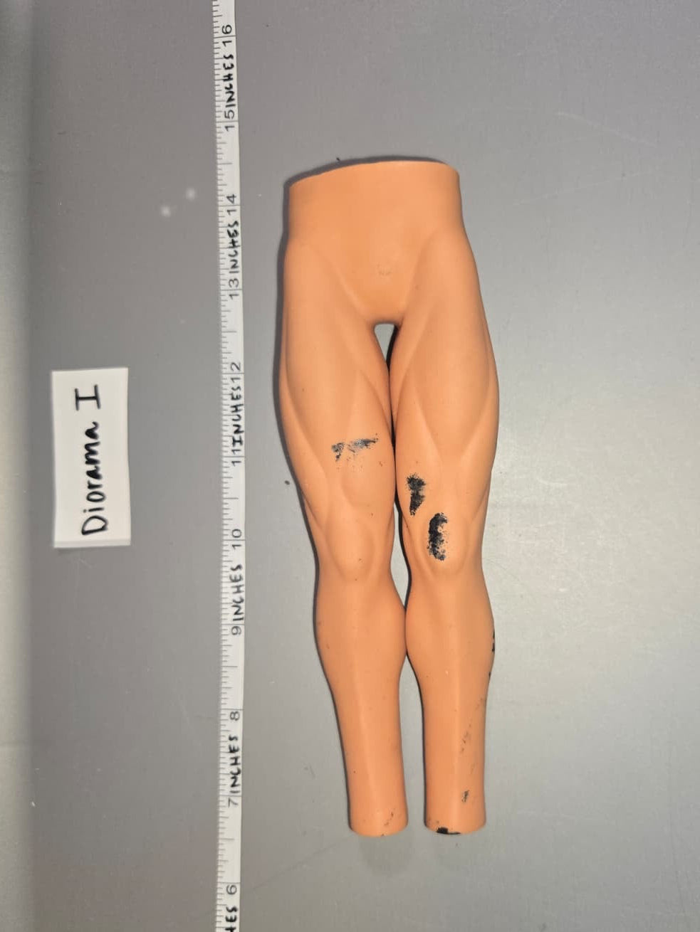 1/6 Scale Nude Hasbro Figure - Seamless Legs (Rubber Legs Only)