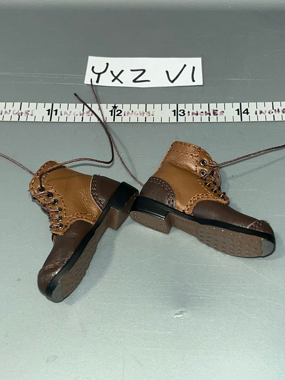 1:6 Scale WWII German Leather Boots - UJINDOU UD9051 11.FrW.Pz.Gren.Div"Nordland" Vistula- Oder 1945