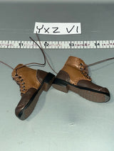 1:6 Scale WWII German Leather Boots - UJINDOU UD9051 11.FrW.Pz.Gren.Div"Nordland" Vistula- Oder 1945