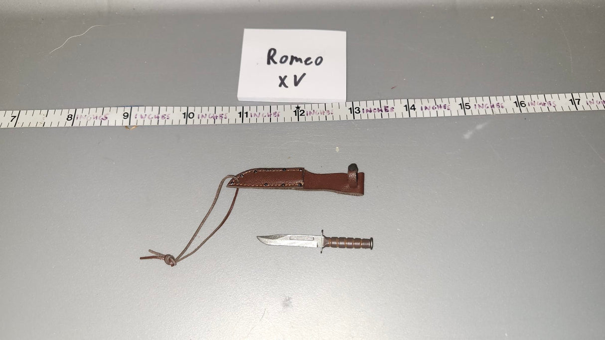 1/6 Scale WWII US Ka-Bar Knife - Marine USMC