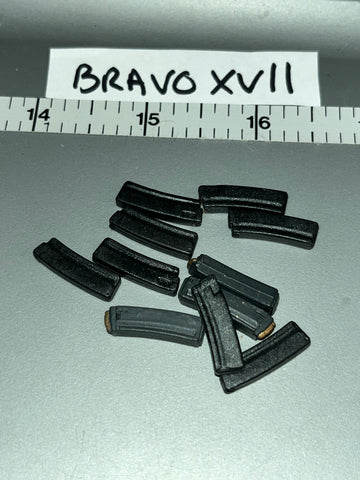 1/6 Scale Modern Era MP5 Submachine Gun Short Magazine Lot