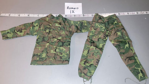 1/6 Scale Vietnam US ERDL Jungle Uniform