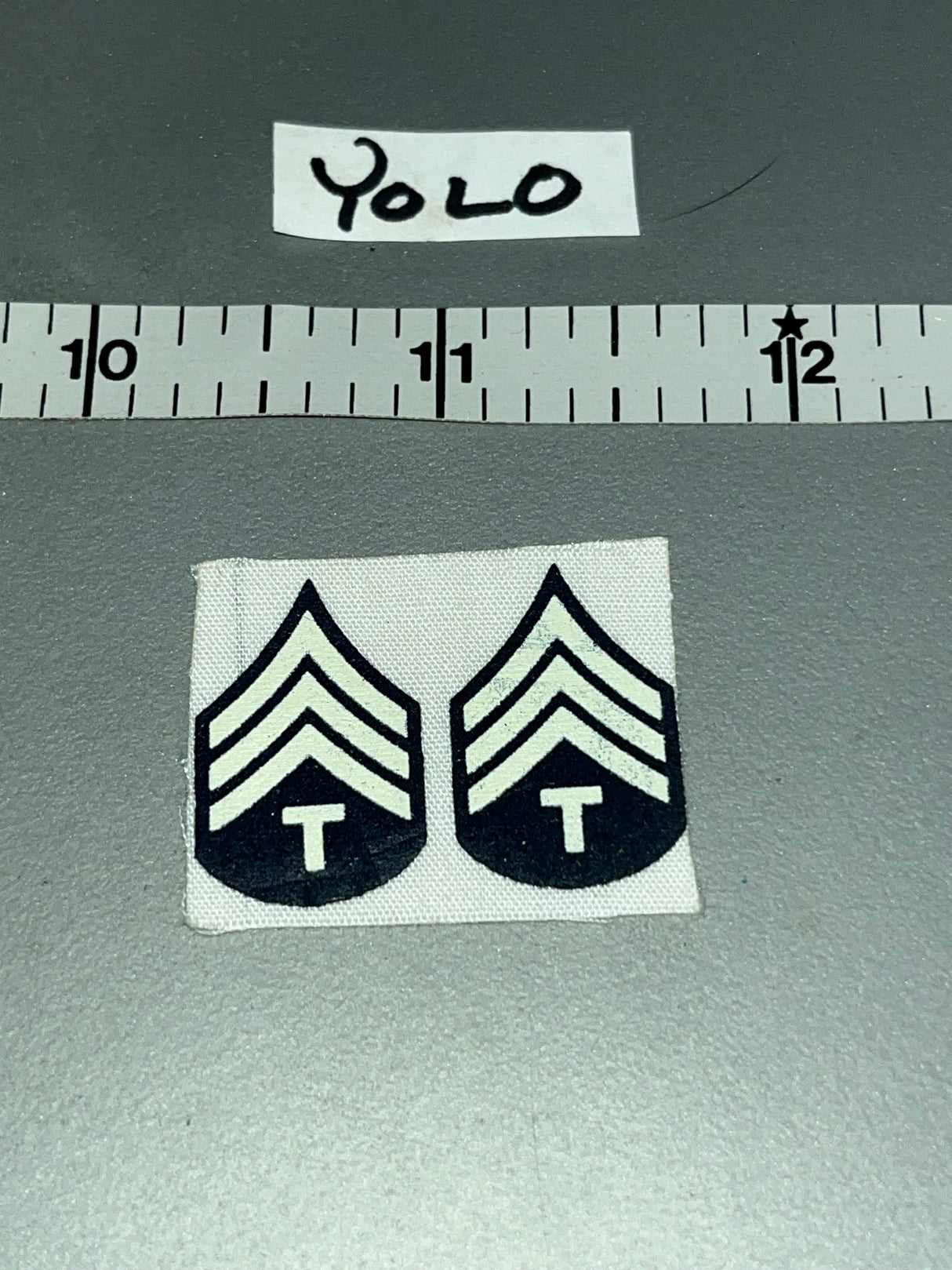 1/6 Scale WWII US  Rank Insignia