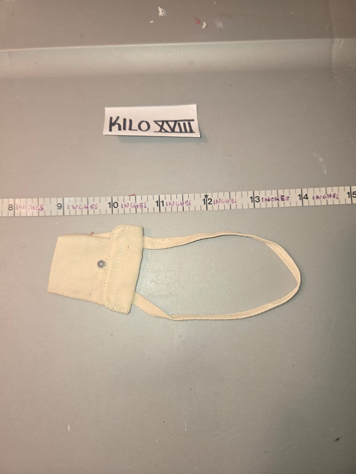 1/6 Scale Civil War Western Era Musette / Cartridge Bag