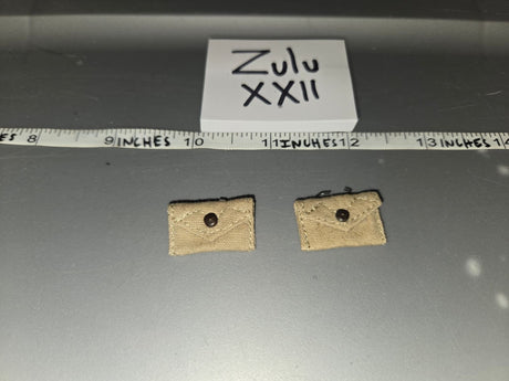 1/6 Scale WWII British Ammunition Pouch Set