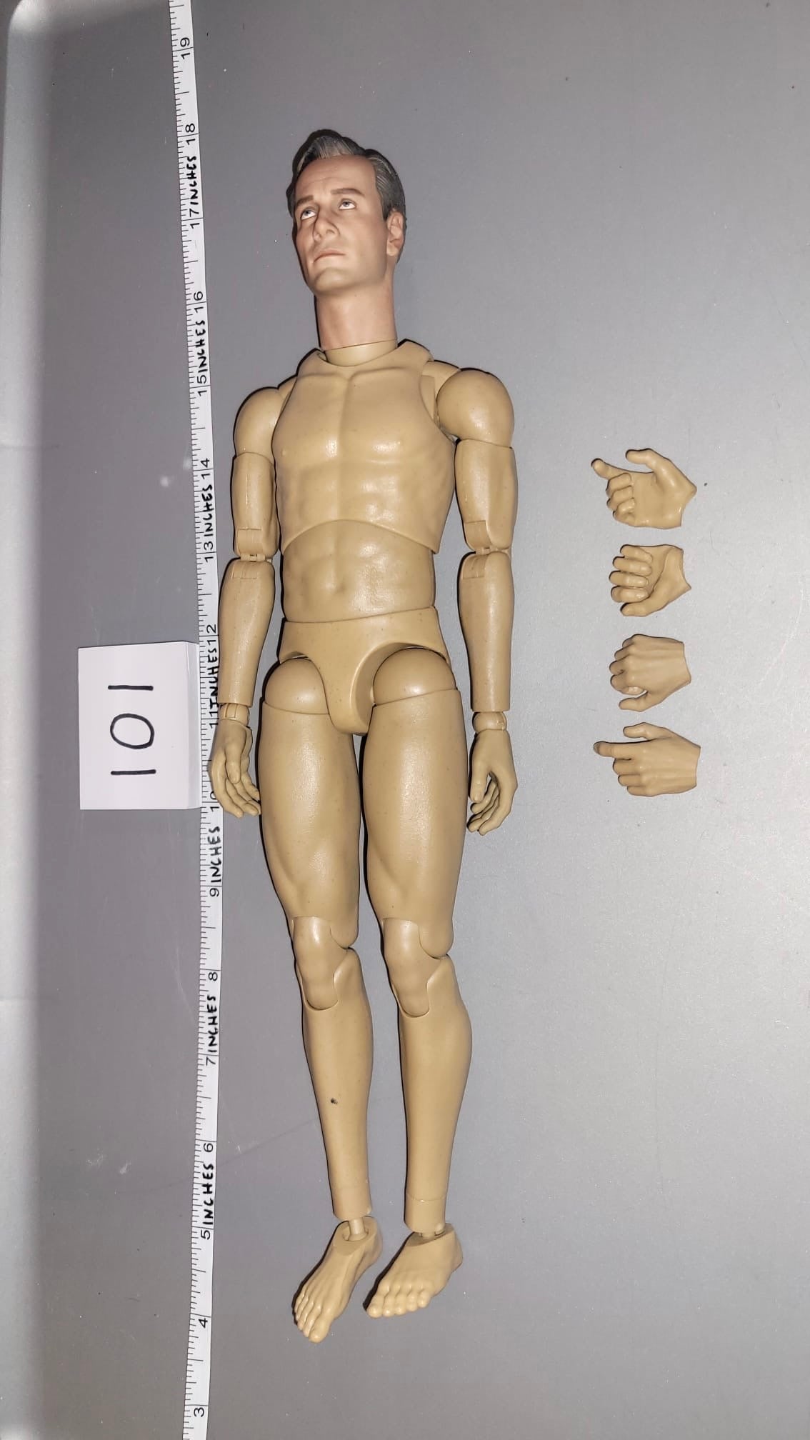 1:6 Scale WWII German Nude Figure - Alert Line